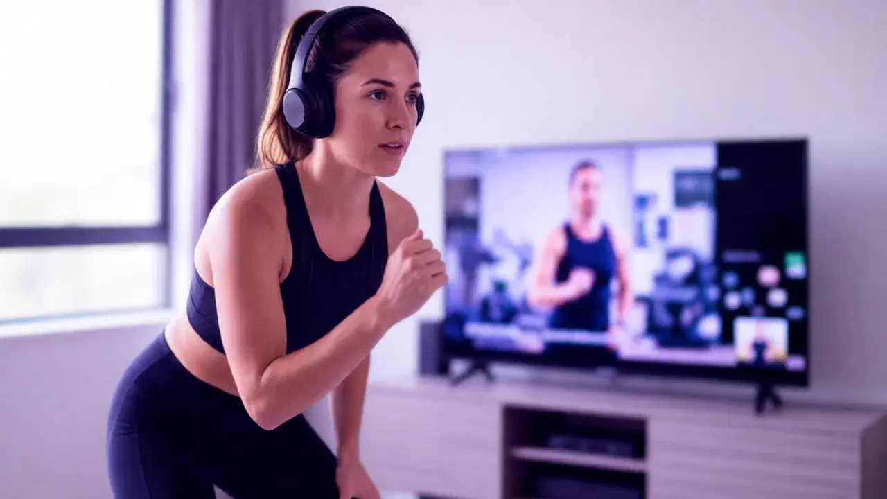 73% of people work out to music. NEOU made sure none of them had to compromise hero image